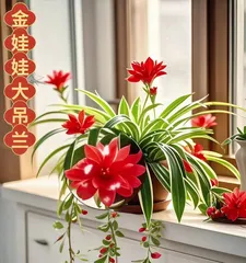 Cultivate the Multiflora Lipstick Kalanchoe to fill your home with romantic colors.